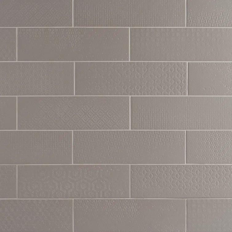 Bond Tile Fabricio 4 in. x 12 in. Matte Porcelain Subway Floor and Wall Tile (30 pieces / 8.72 sq. ft. / box)