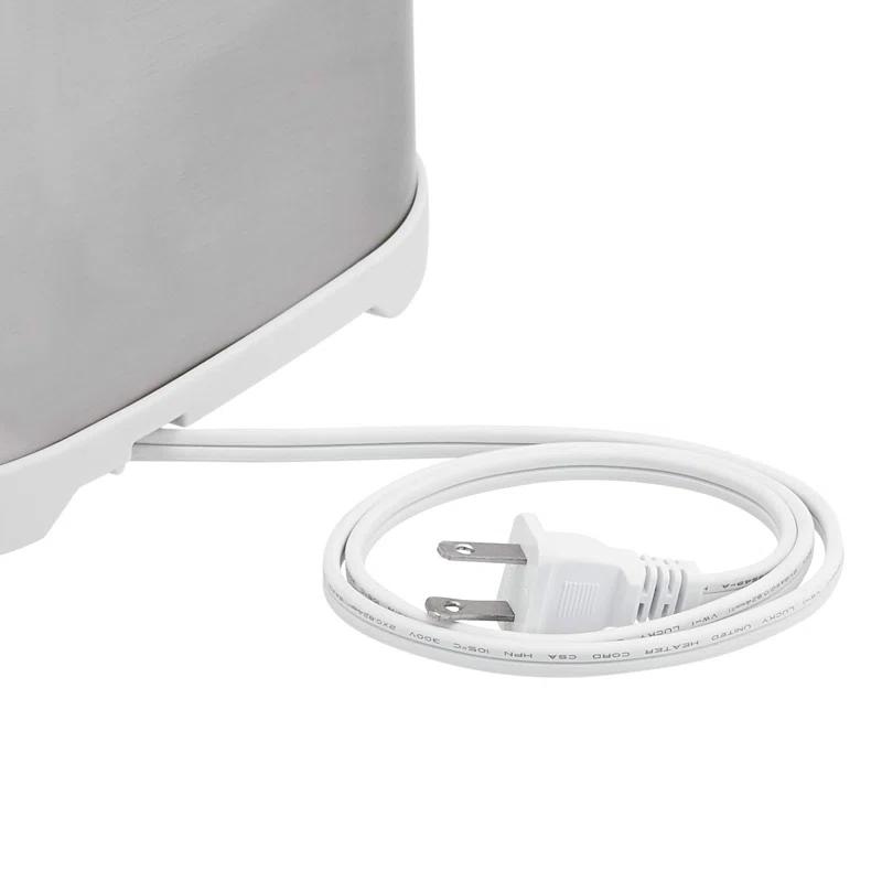 UZOPAL 800W 2-Slice Toaster with 6 Browning Settings, Removable Crumb Tray, Cancel Button