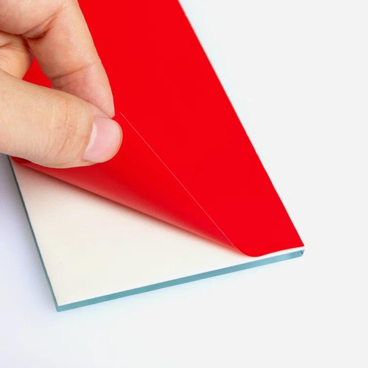 WS Tiles® 3'' W x 6'' L Glass Peel and Stick Subway Tile