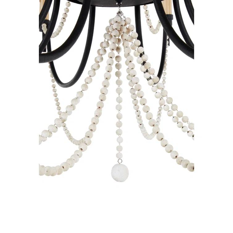 Gabby Percy 8 - Light Candle Style Empire Chandelier with Beaded Accents & Reviews | Birch Lane