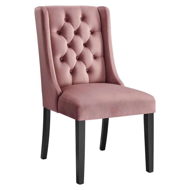 Modway Baronet Performance Velvet Dining Chairs by Modway (Set of 2)