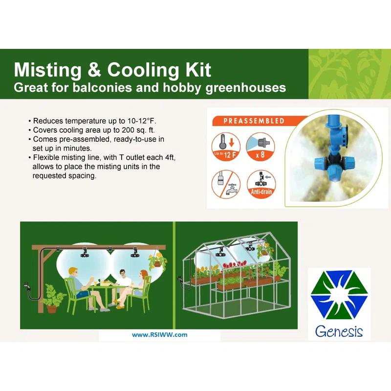 Riverstone Industries Genesis Mister Watering and Maintenance