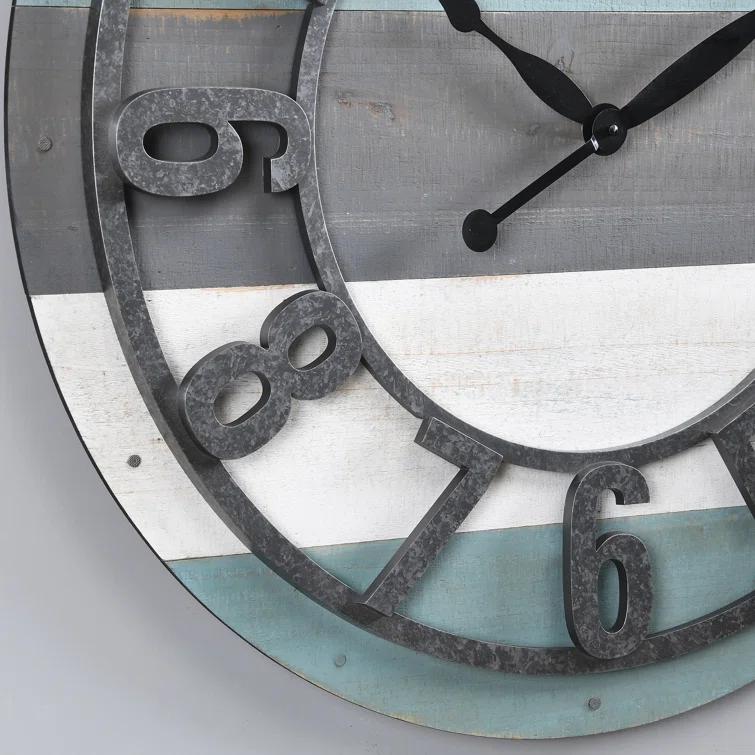 Union Rustic Dana Point Wood Wall Clock