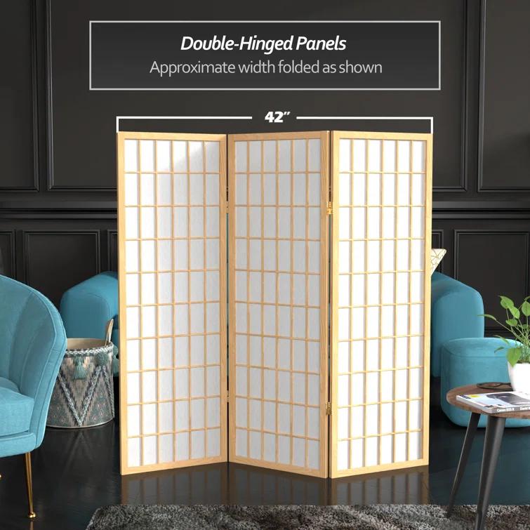Red Barrel Studio® Niemann 70.5" Tall Room Divider Shoji Style