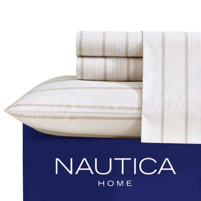 Nautica Nautica Printed Cotton Percale Sheet Sets