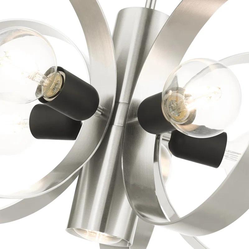 Babara 6 - Light Dimmable Geometric Chandelier