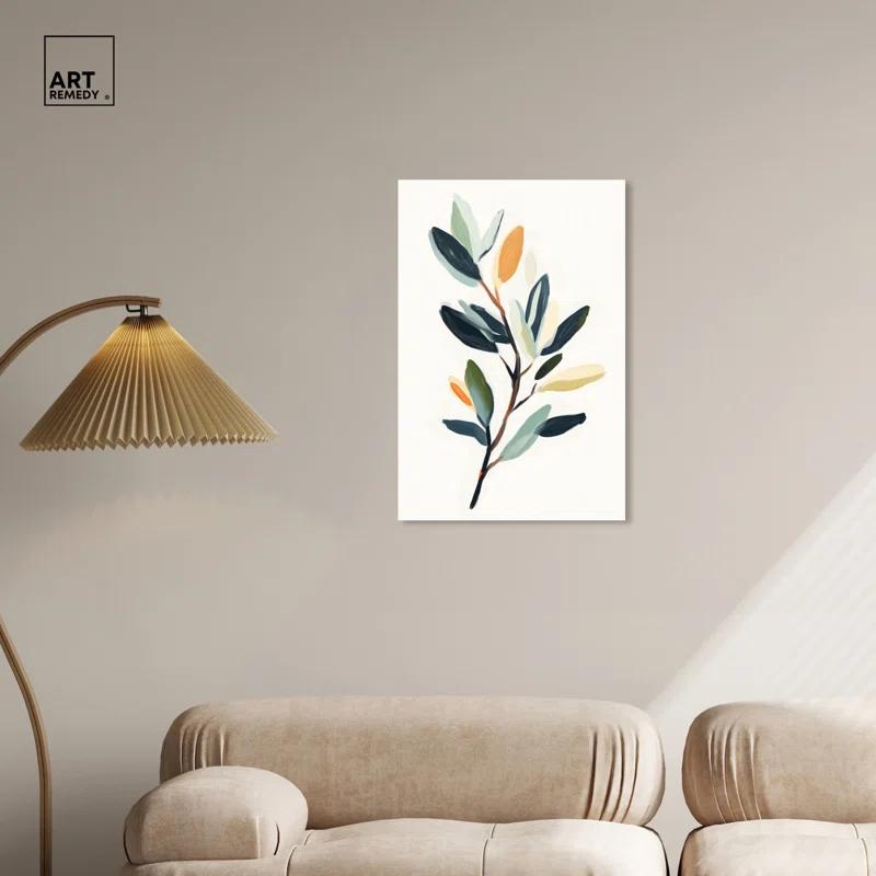 Art Remedy Prismatic Grove I Canvas Retro Poster Art by Art Remedy