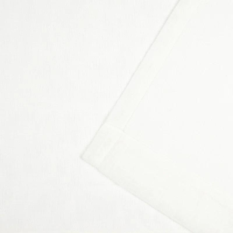 Nicole Miller Nicole Miller Belfry Sheer Rod Pocket Top Curtain Panel (Set of 2)