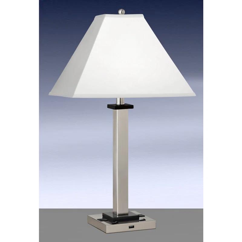 Medallion Lighting Canello Metal USB Table Lamp