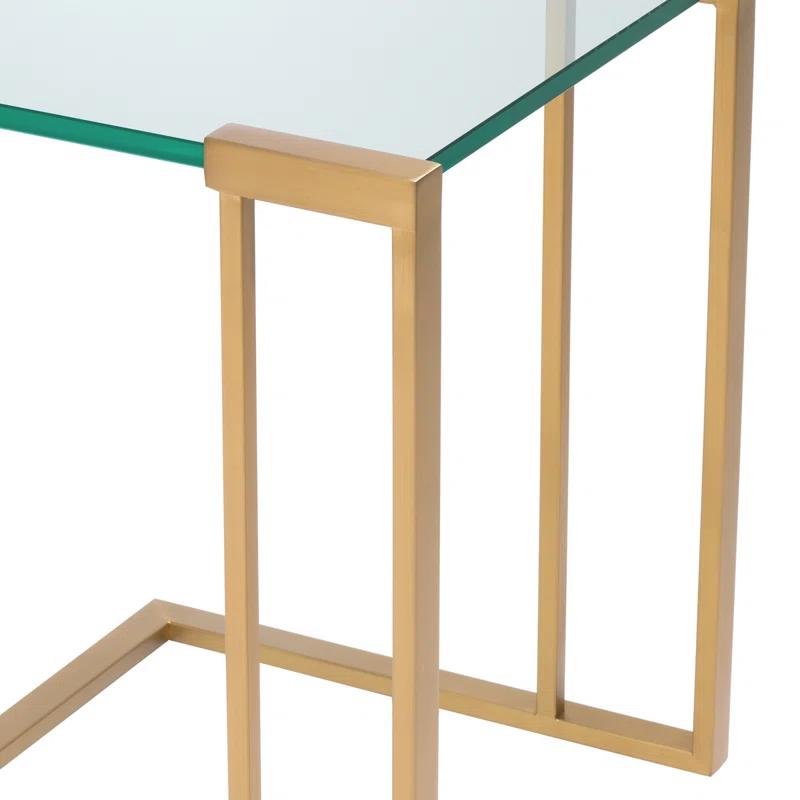 Eichholtz Perry Glass Top End Table