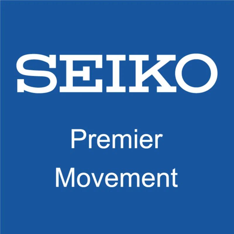 Seiko Sayo American Traditional Analog Wood Quartz Movement / Crystal Tabletop Clock in Brown