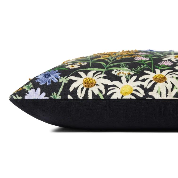 Rifle Paper Co. x Loloi Wildflowers 22" x 22" Pillow