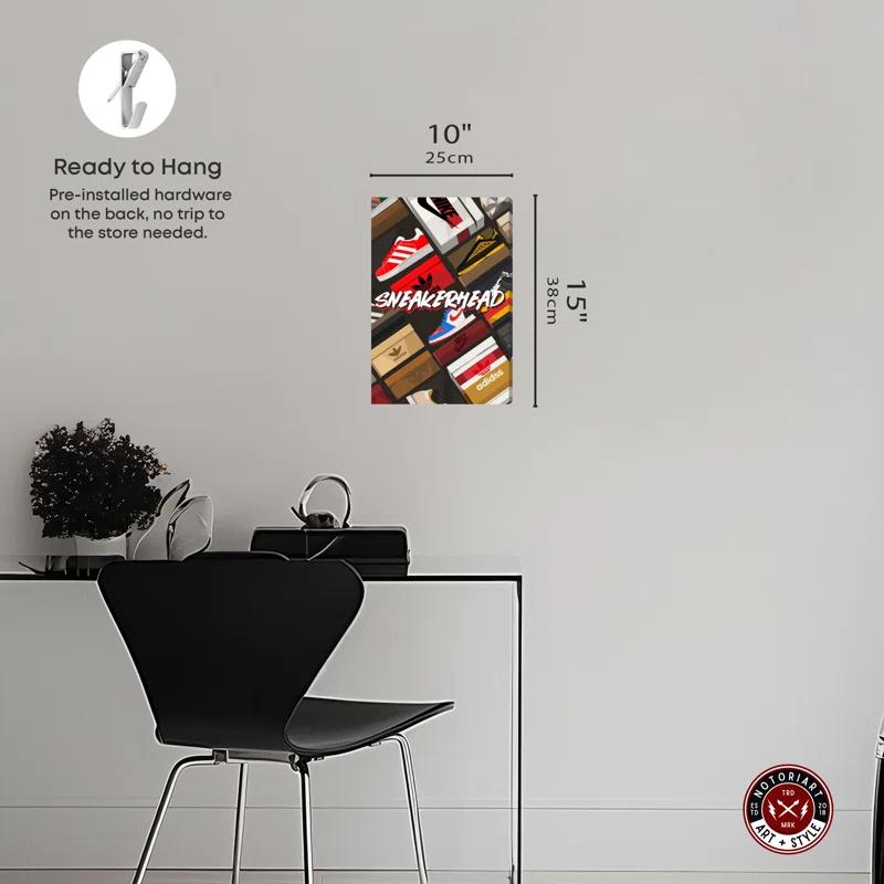 Notori Art Notoriart Sneakerhead Collection Framed Sneaker 1 Piece Canvas Wall Art