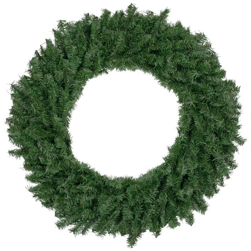 Canadian Pine Artificial Christmas Wreath Unlit