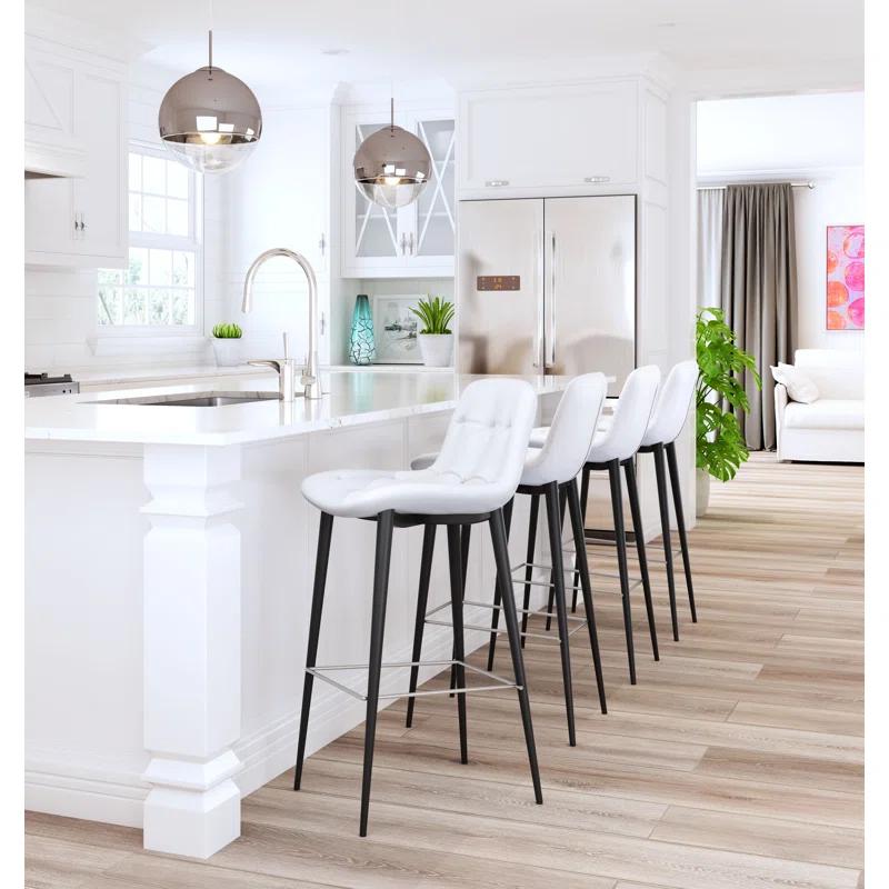 Zuo Hospitality Tangiers Upholstered Counter Stool (Set of 2)