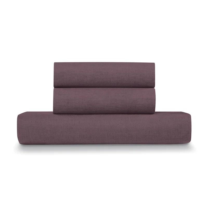 Ella Jayne Home French Linen Cotton 3-Piece Duvet Cover Set