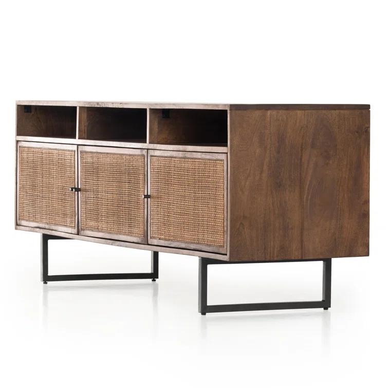Dolores Cane Media Console (65")