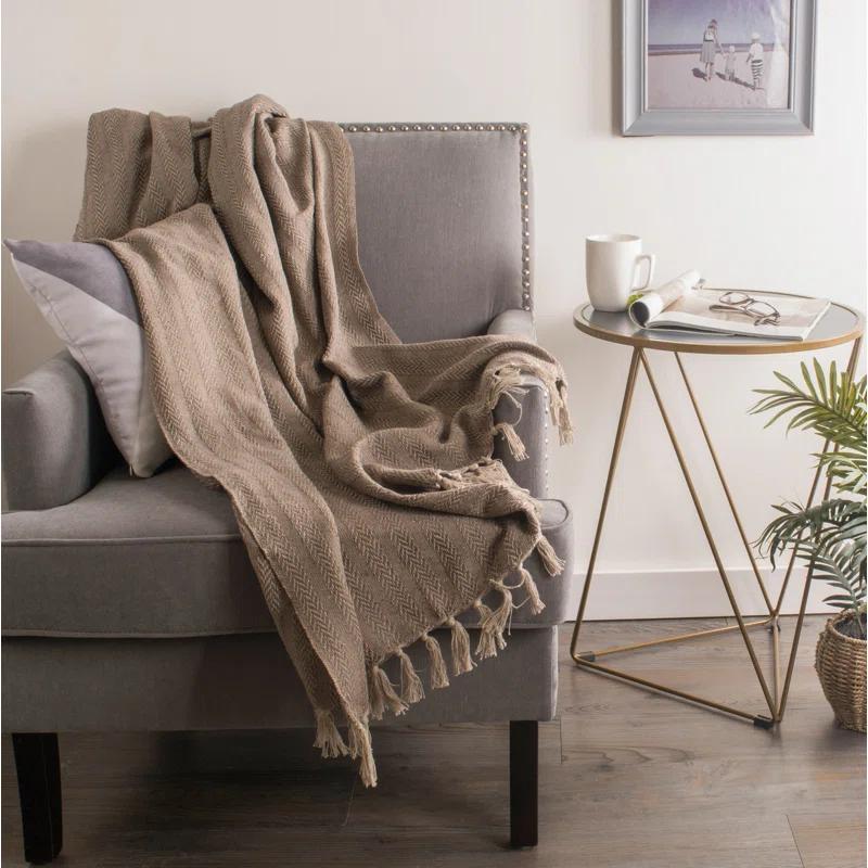 Design Imports Dll Hand Woven Throw Blanket