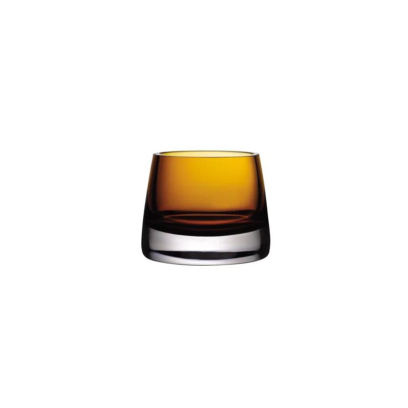 Joy Set of 2 Lead Free Crystal Votive Holder