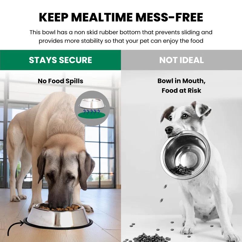 Iconic Pet Anti-Skid Pet Bowl