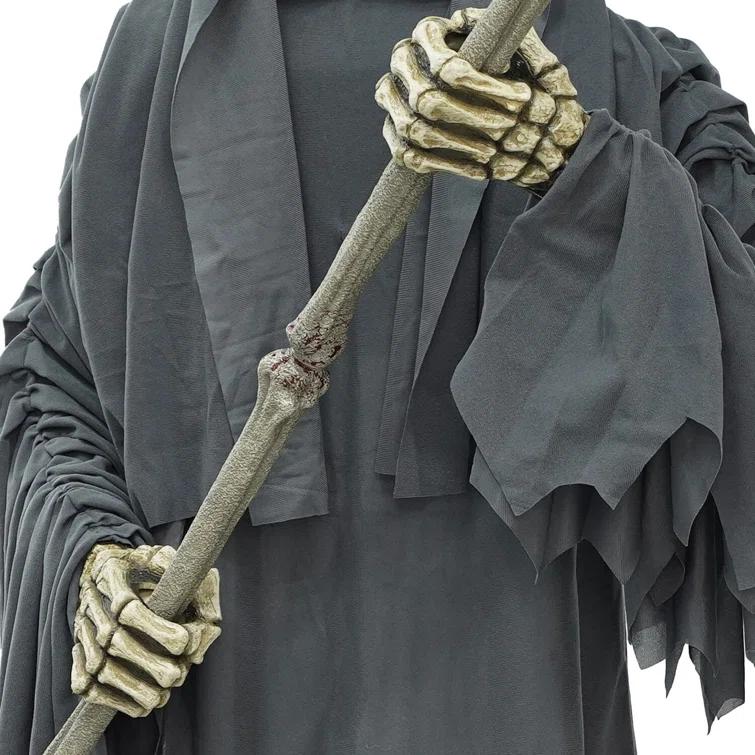 Haunted Hill Farm 6-Ft. Tall Motion-Activated Ghostly Guide Premium Talking Halloween Animatronic & Reviews | Wayfair
