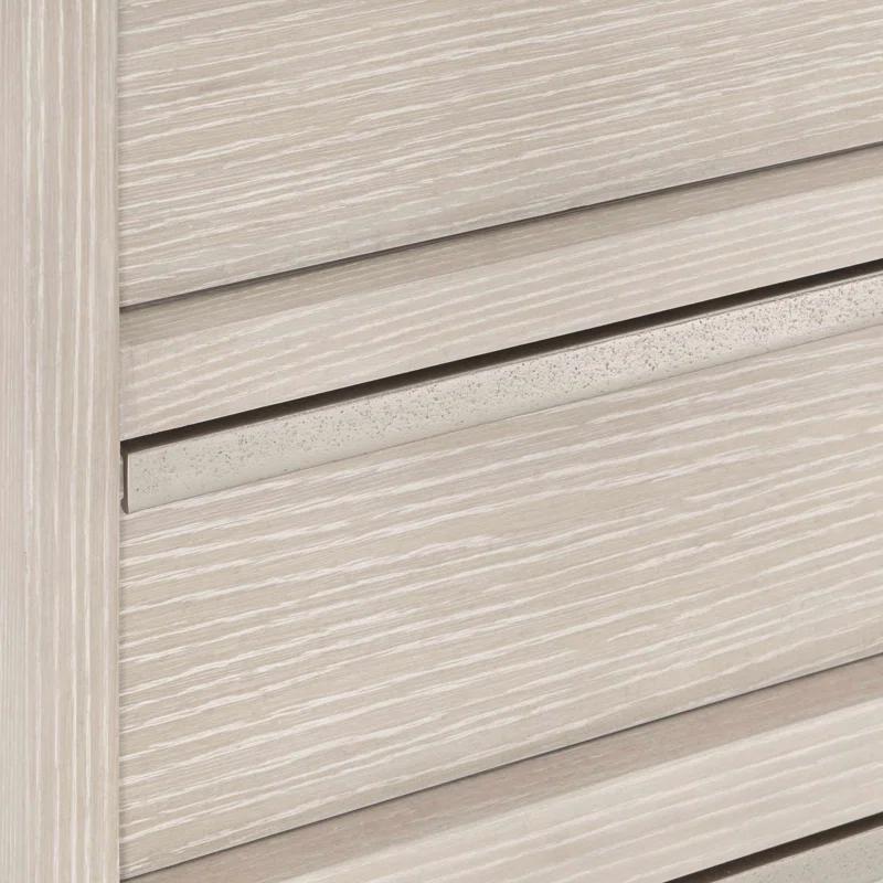 Solaria 2 - Drawer Solid Wood Nightstand in Dune