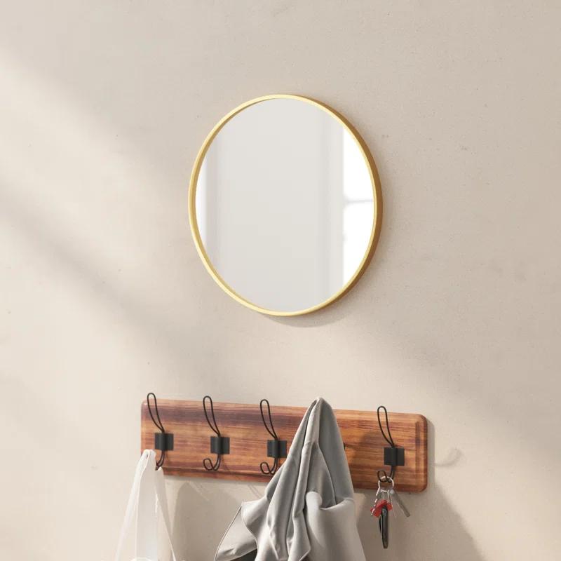 Taylor & Logan Metal Round Wall Mirror