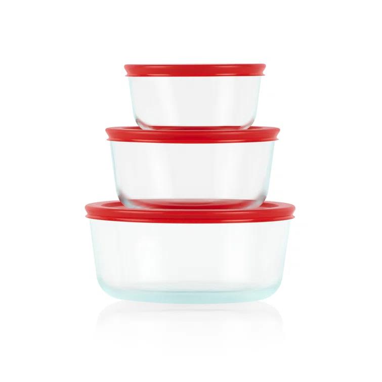 Pyrex Storage Plus Dish 3 Container Food Storage Set