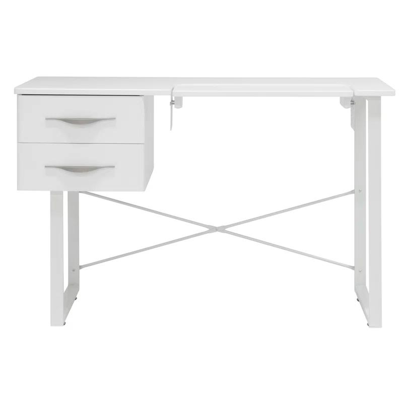 Sew Ready 47.25'' x 23.5'' Sewing Table with Sewing Machine Platform