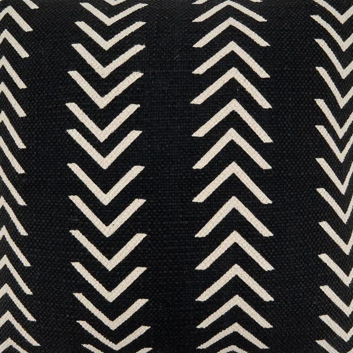 Saro Adah Collection Cotton Geometric 22" Throw Pillow Cover & Reviews | Wayfair