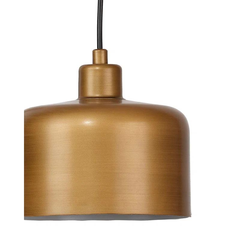 Jamie Young Company Jeno Solid Brass Plug-in Swing Arm Sconce