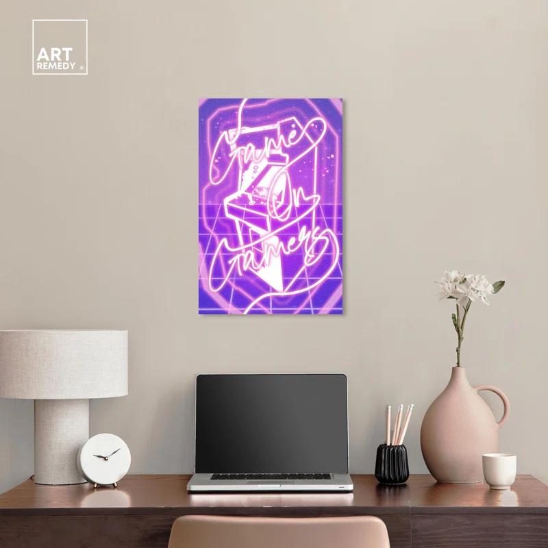 Art Remedy Game on Canvas Gamer Art Prints by Art Remedy