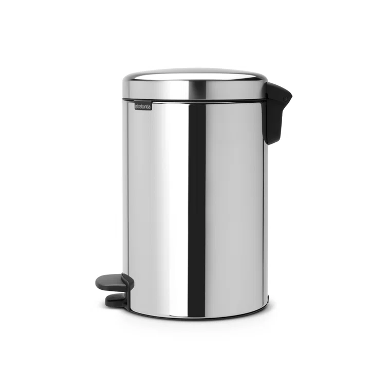 Brabantia Newicon Step On Trash Can, 3.2 Gallon (12 Liter)
