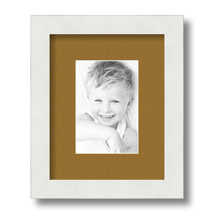ArtToFrames Wood Matte Picture Frame with Mat