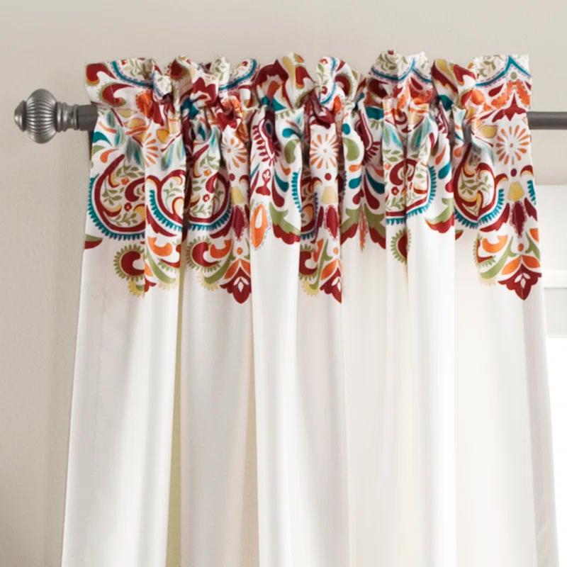 Lush Decor Polyester Room Darkening Curtain Pair (Set of 2)