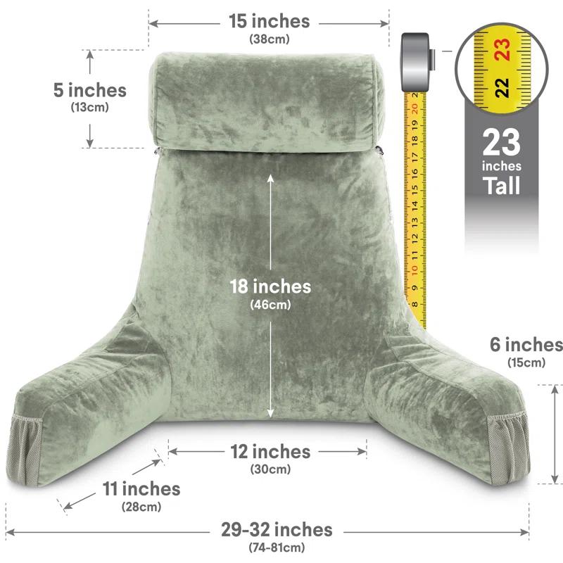 Husband Pillow  Reading Rest Outdoor Pillow Cover & Insert & Reviews | Wayfair