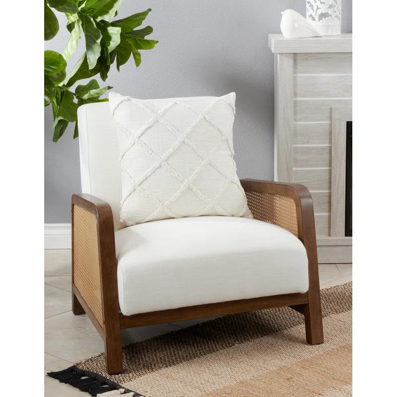 Saro Iero Collection Cotton Throw Pillow
