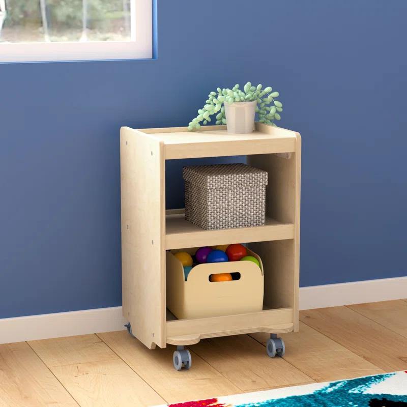 Bright Beginnings Manufactured Wood Teaching Cart