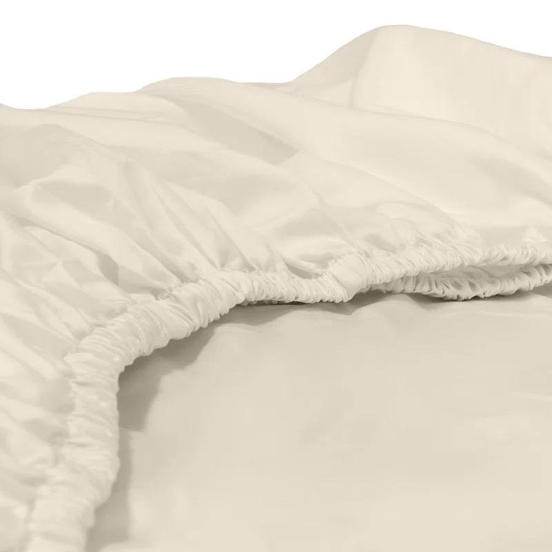 Jennifer Adams Home 400 Thread Count Long-Staple Cotton Sateen 4pc. Sheet Set