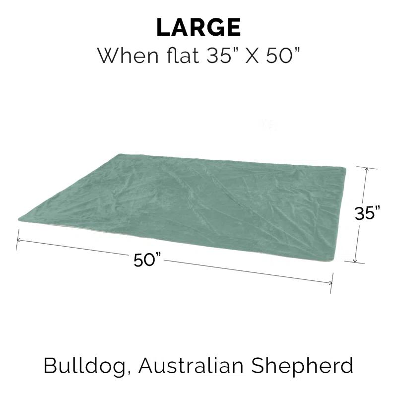 FurHaven Waterproof Faux Velvet Throw Blanket