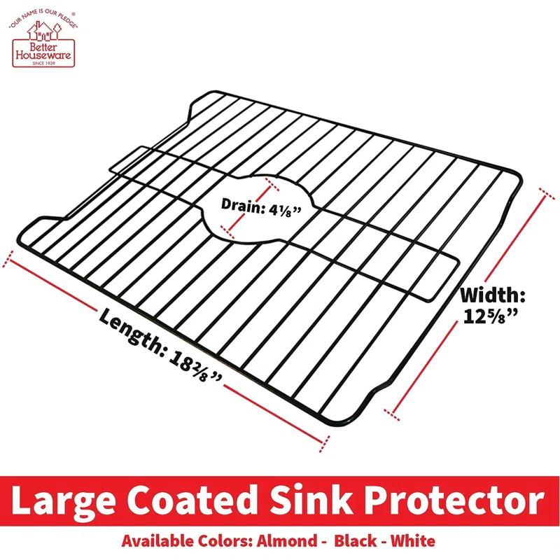 Better Houseware Steel Over The Sink Dish Rack