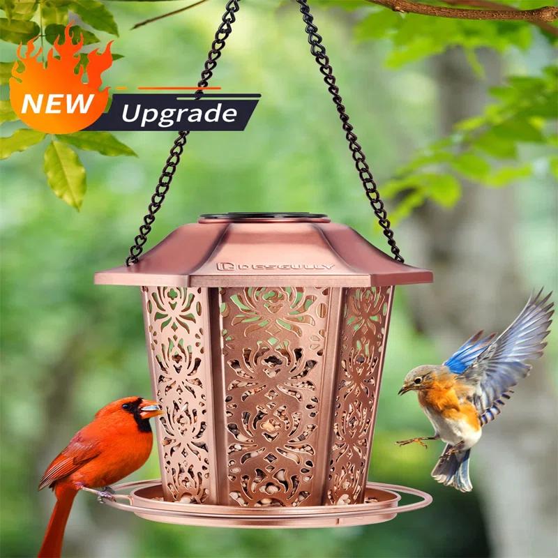 COBEKY Chew-Proof, Weather And Water Resistant Wild Bird Feeders, Outside And Garden Decoration-New