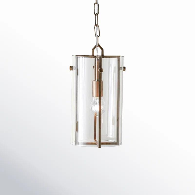 Single Light Glass Dimmable Pendant