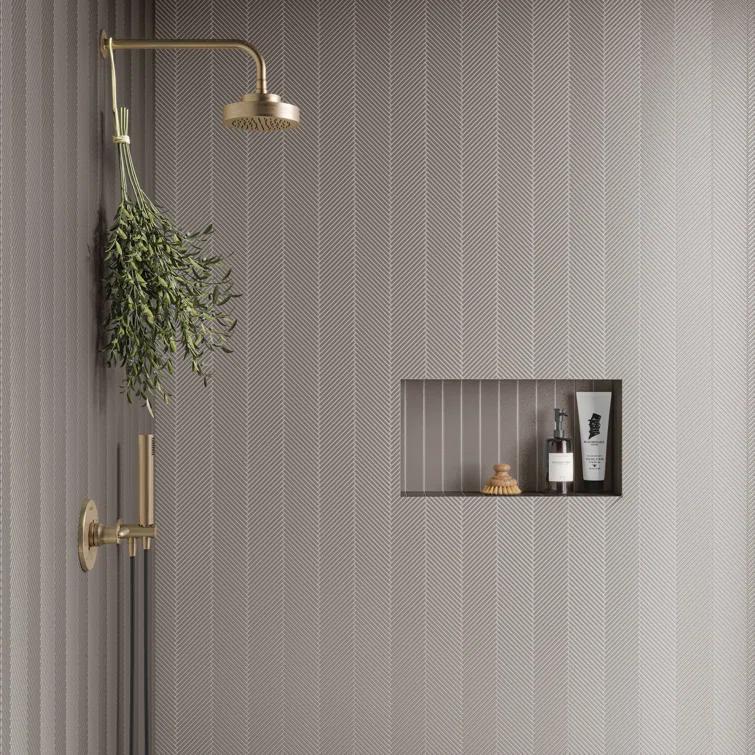 Bedrosians Kaikos 11" x 11" Glass Patterned Wall & Floor Tile