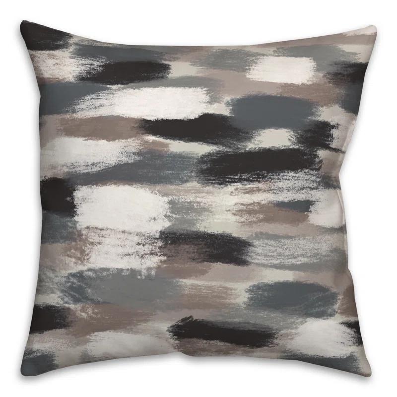 Designs Direct Creative Group Abstract Indoor/Outdoor Reversible Throw Pillow