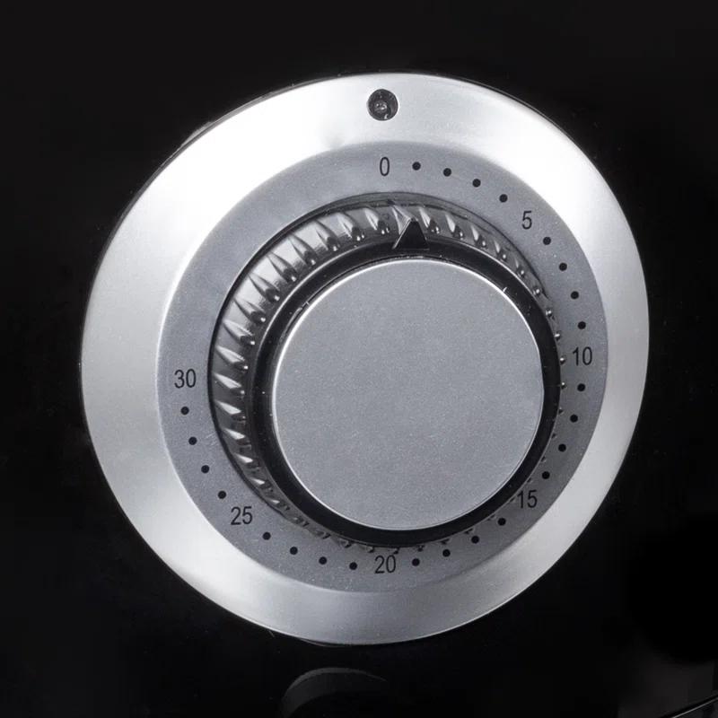 Classic Cuisine Air Fryer - 2.3-Quart Electric Fryer For Healthier Cooking - Compact Appliance With Nonstick Interior - Kitchen Gadgets By Classic Cuisine (Black)