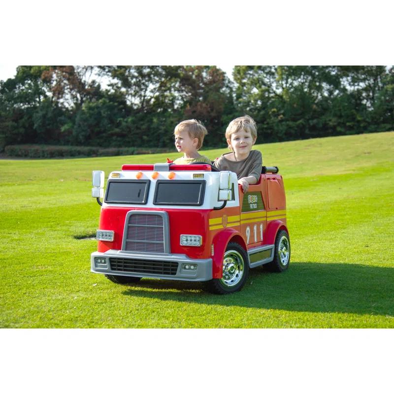 Freddo Freddo 24 Volt 2 Seater Police / Fire Department Battery Powered Ride On with Remote Control