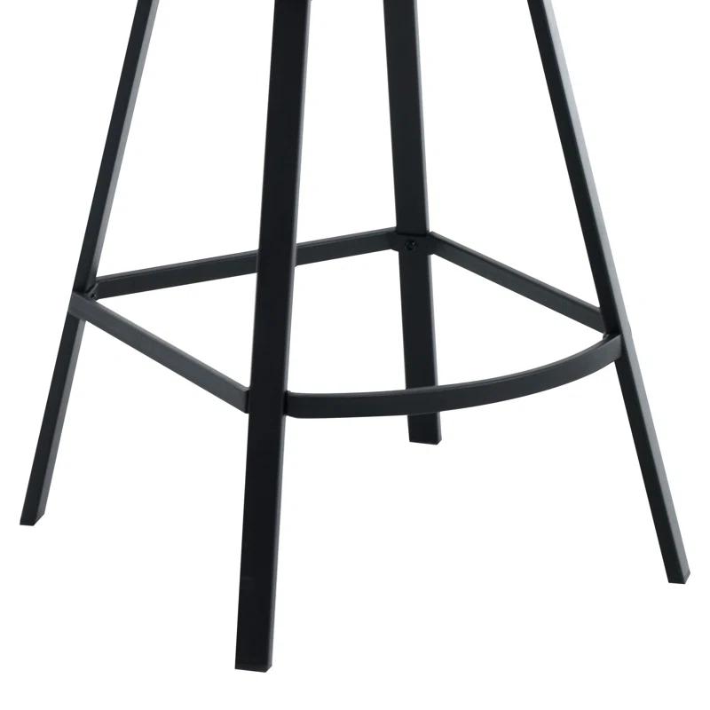 Corrigan Studio® Absalom Swivel 25.6'' Counter Stool (Set of 2)
