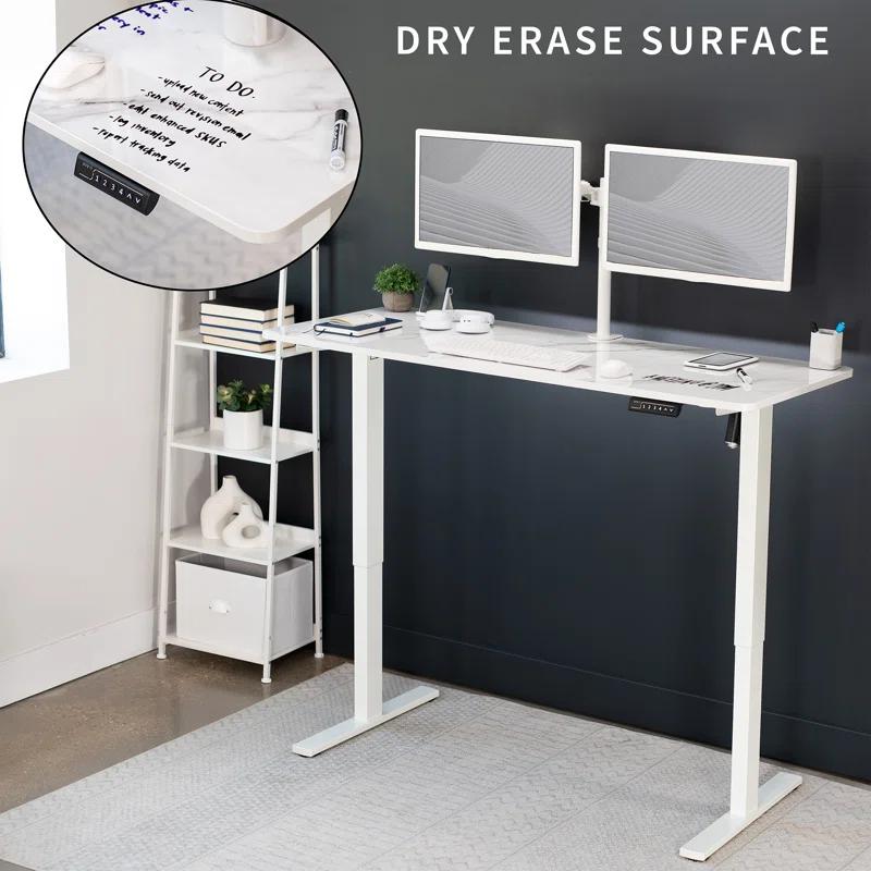 Vivo VIVO Single Motor Electric Desk with Push Button Memory Controller