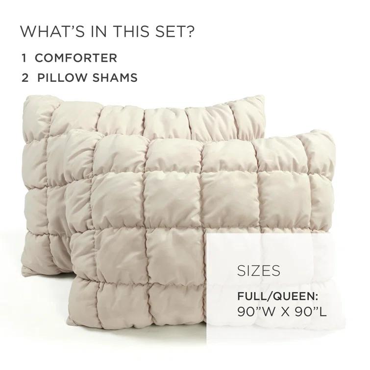 Puff Comforter Set